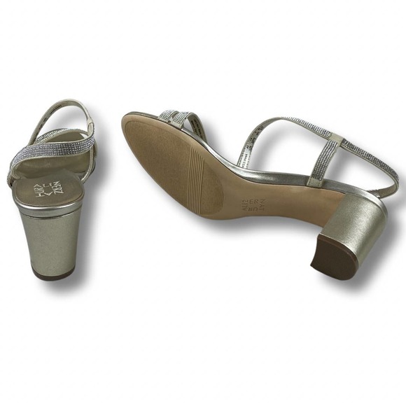 New in Box Naturalizer Vanessa 2 Heels in Champagne Size 10 - Picture 2 of 2